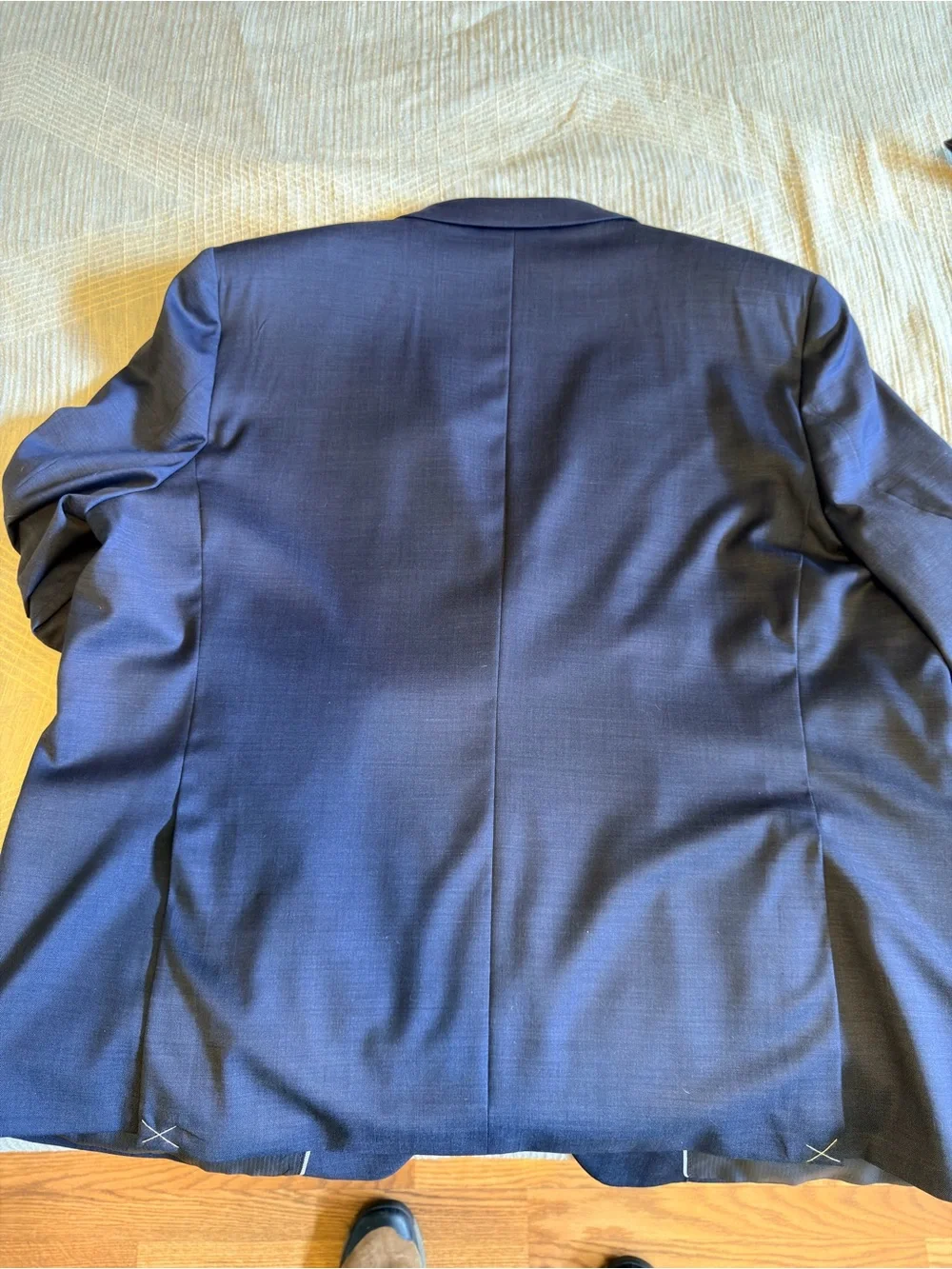 Kenneth Cole Navy Blue Blazer 52R Excellent condition.